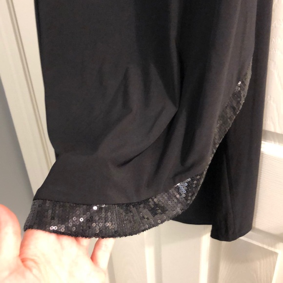 🌸Vintage black sequin dress - Picture 8 of 11